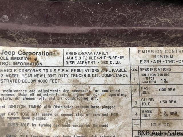 1987 Jeep Grand Wagoneer (CC-1084866) for sale in Brookings, South Dakota