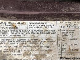 1987 Jeep Grand Wagoneer (CC-1084866) for sale in Brookings, South Dakota