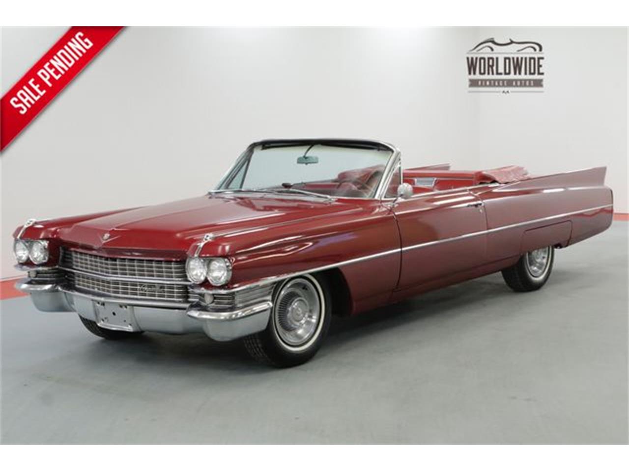 1963 cadillac convertible for sale classiccars com cc 1085270 1963 cadillac convertible for sale