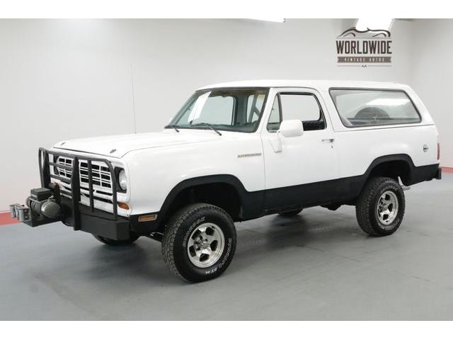 1975 Dodge Ramcharger (CC-1086857) for sale in Denver , Colorado