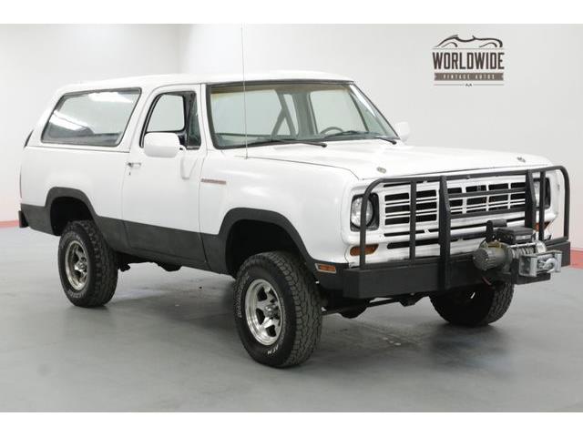 1975 Dodge Ramcharger (CC-1086857) for sale in Denver , Colorado