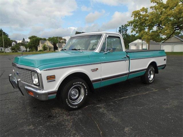 1972 Chevrolet C10 Fleetside 'Long-Bed' Pickup (CC-1088073) for sale in Auburn, Indiana