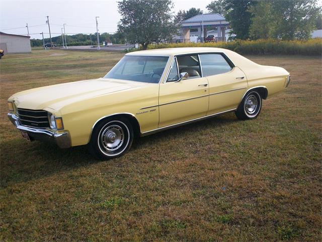 1972 Chevrolet Chevelle Malibu Hardtop Sedan (CC-1088291) for sale in Auburn, Indiana