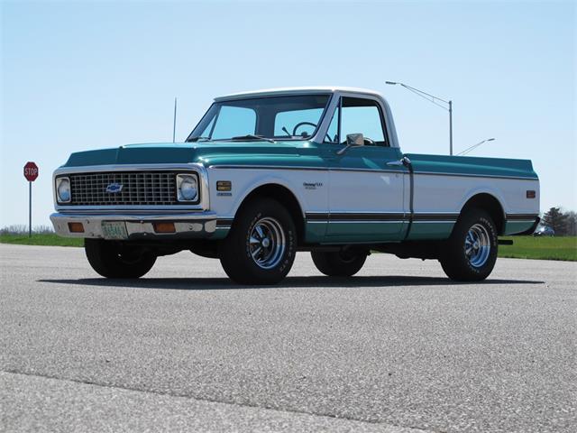 1972 Chevrolet C10 Fleetside 'Short-Bed' Pickup (CC-1089673) for sale in Auburn, Indiana