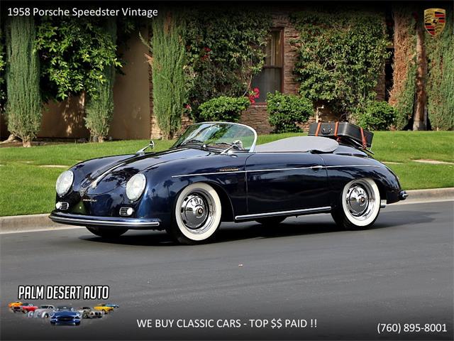 1958 Porsche Speedster (CC-1091155) for sale in Palm Desert , California