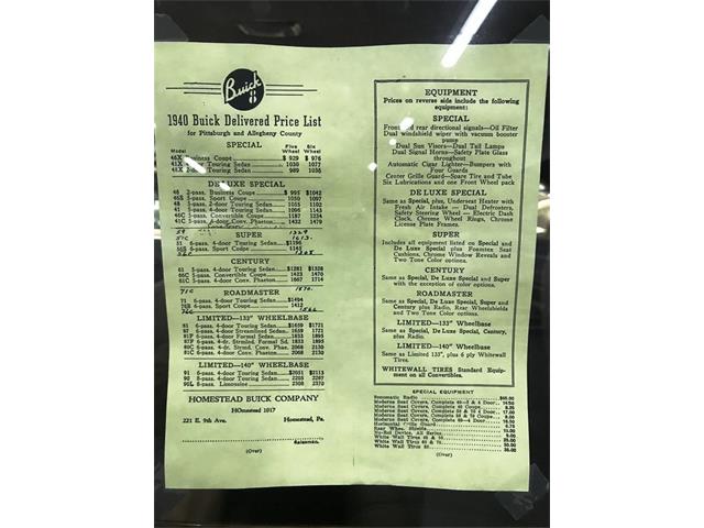 1940 Buick Series 40 (CC-1091928) for sale in Sacramento, California
