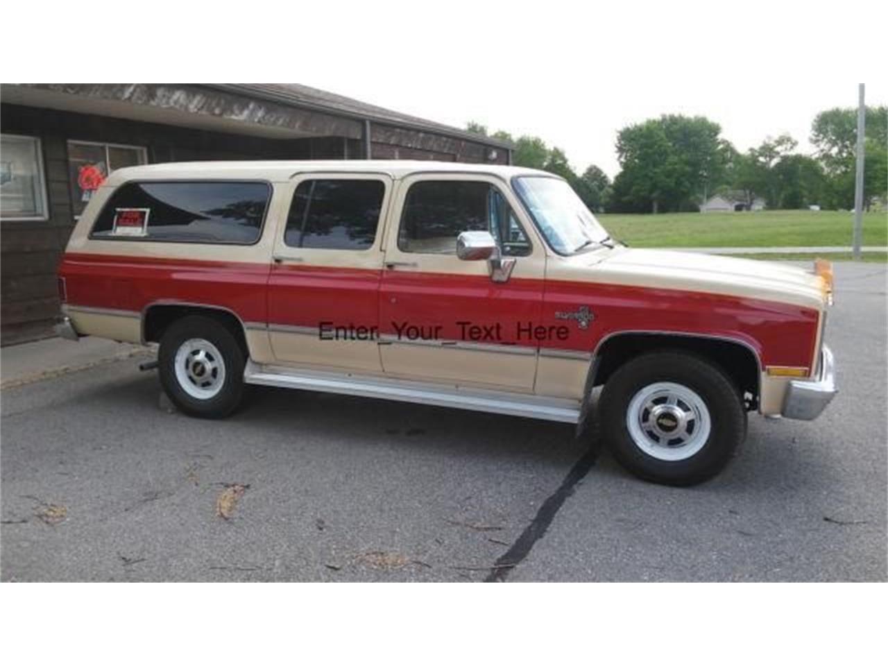 1984 Chevrolet Suburban for Sale ClassicCars.com CC-1091942.