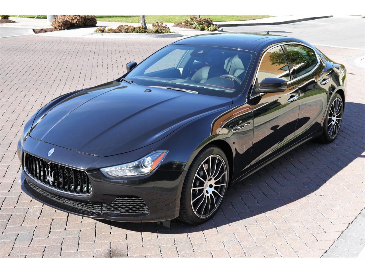 maserati ghibli 12v black