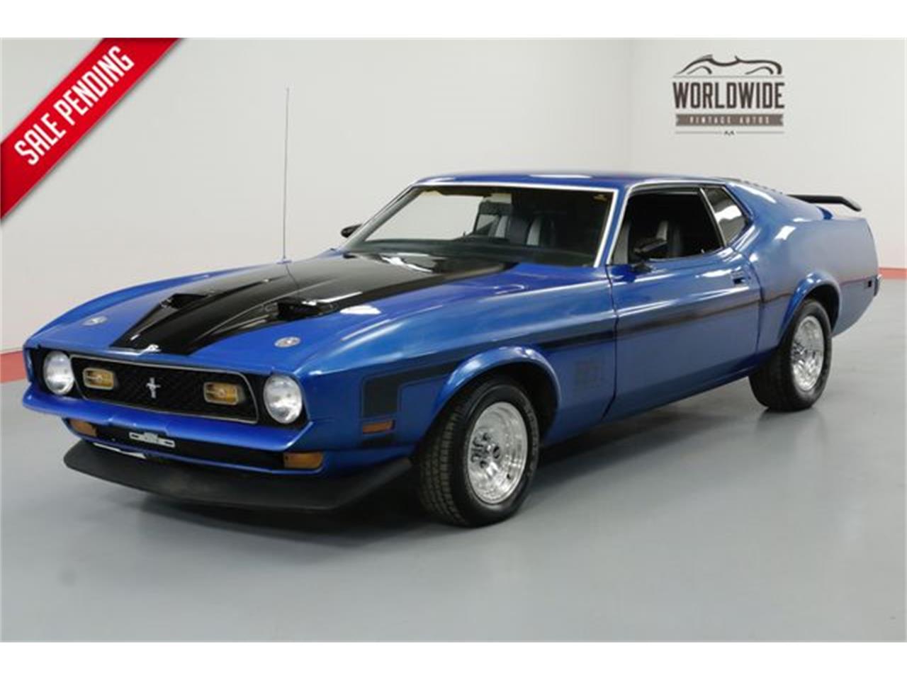 1972 Ford Mustang Mach 1 For Sale Classiccars Com Cc