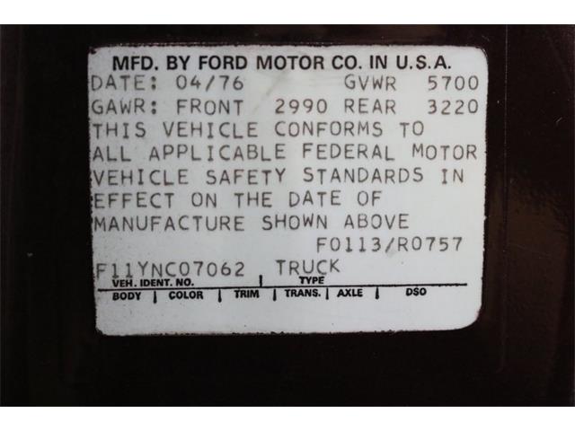 1976 Ford F150 (CC-1095668) for sale in Ft Worth, Texas