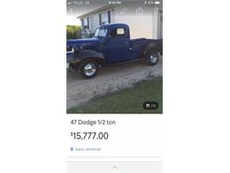 1947 Dodge 1/2 Ton Pickup (CC-1097472) for sale in West Pittston, Pennsylvania