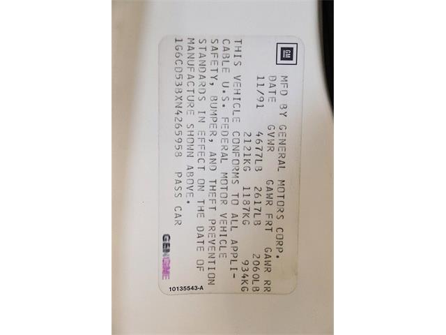 1992 Cadillac DeVille (CC-1098933) for sale in Kentwood, Michigan