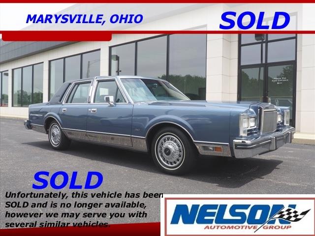 1984 Lincoln Town Car (CC-1098998) for sale in Marysville, Ohio