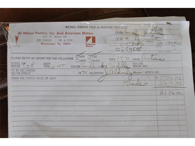 1971 Pontiac Grand Prix (CC-1099693) for sale in Lakeland, Florida