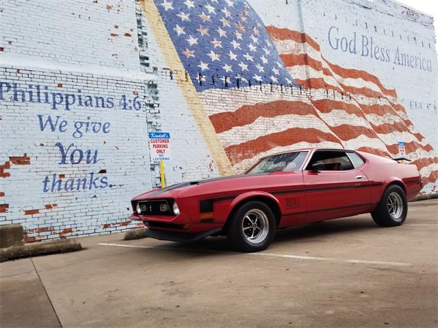 1972 Ford Mustang Mach 1 (CC-1102899) for sale in Skiatook, Oklahoma