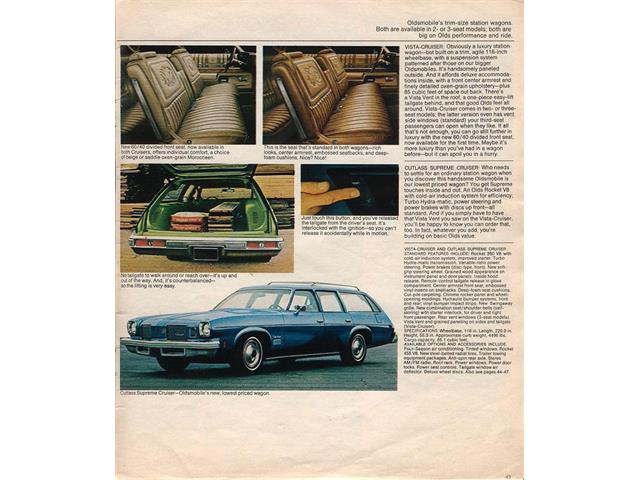 1974 Oldsmobile Custom Cruiser (CC-1104834) for sale in Dade City, Florida