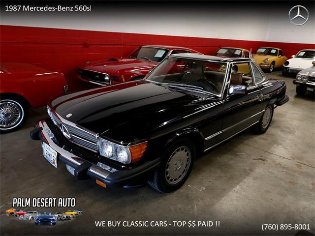 1987 Mercedes-Benz 560SL (CC-1104943) for sale in Palm Desert , California