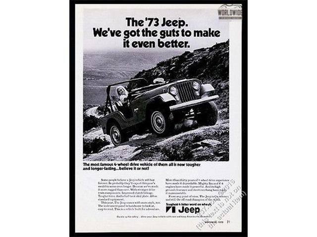 1973 Jeep CJ5 (CC-1105949) for sale in Denver , Colorado