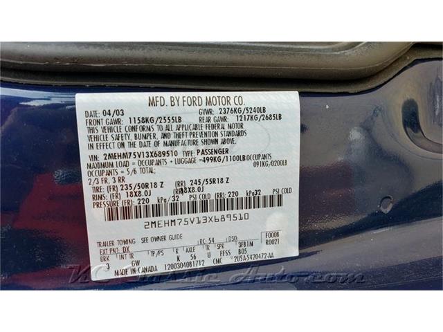 2003 Mercury Marauder (CC-1106478) for sale in Lenexa, Kansas