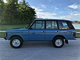 1982 Land Rover Range Rover (CC-1107010) for sale in Jupiter, Florida