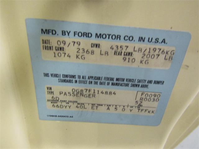 1980 Ford Thunderbird (CC-1107419) for sale in Christiansburg, Virginia