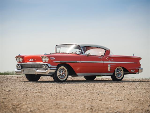 1958 Chevrolet Bel Air Impala Sport Coupe (CC-1108305) for sale in Auburn, Indiana