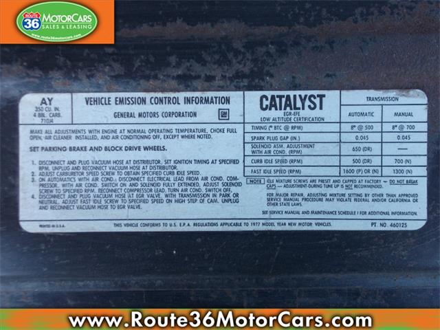 1977 Chevrolet El Camino (CC-1100885) for sale in Dublin, Ohio