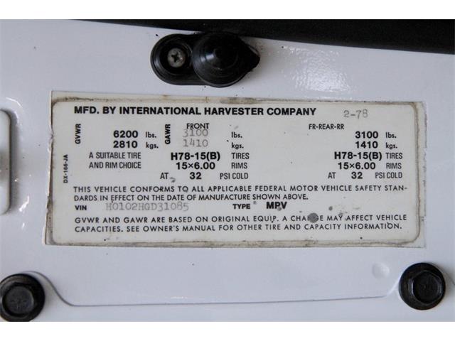 1978 International Harvester Scout II (CC-1111397) for sale in Atlanta, Georgia