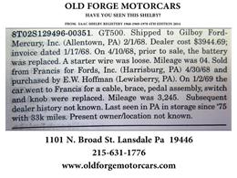 1968 Shelby GT500 (CC-1112515) for sale in Lansdale, Pennsylvania