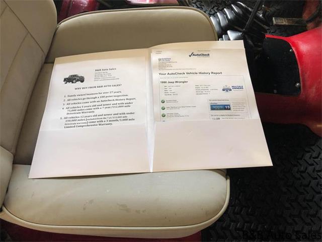 1990 Jeep Wrangler (CC-1113276) for sale in Brookings, South Dakota