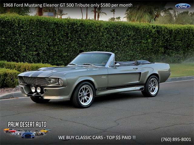1968 Ford Mustang Shelby GT500 (CC-1113878) for sale in Palm Desert , California