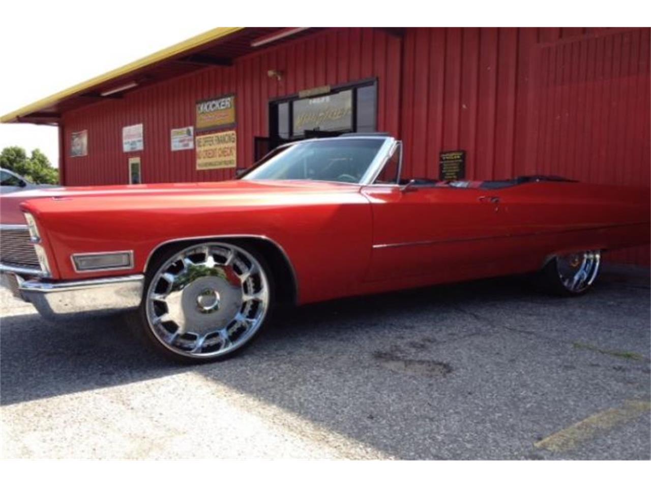 cadillac deville on 24 inch rims