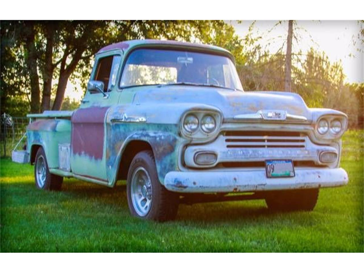 1958 chevy panel truck for sale