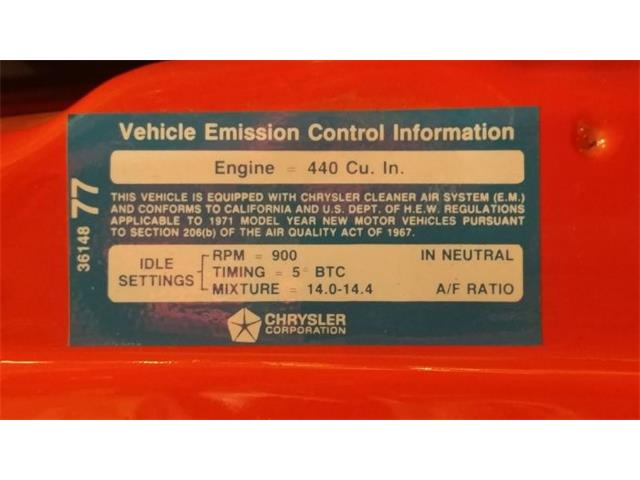 1971 Dodge Charger (CC-1127044) for sale in Cadillac, Michigan