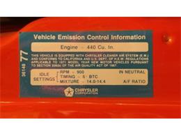 1971 Dodge Charger (CC-1127044) for sale in Cadillac, Michigan