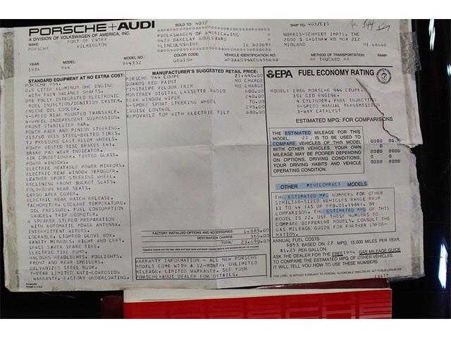 1944 Porsche 944 (CC-1128231) for sale in Kentwood, Michigan