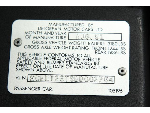 1988 DeLorean DMC-12 (CC-1129915) for sale in Elyria, Ohio