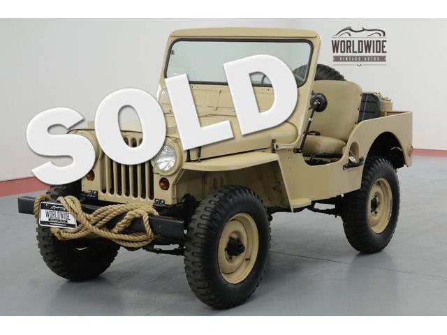 1951 Jeep Military (CC-1135333) for sale in Denver , Colorado