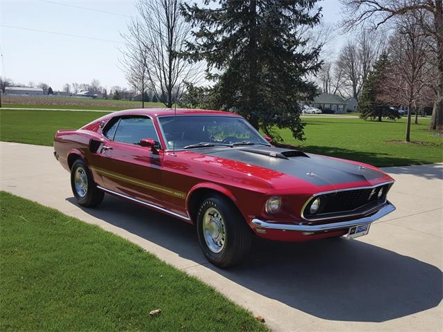 1969 Ford Mustang Mach 1 (CC-1135973) for sale in Auburn, Indiana