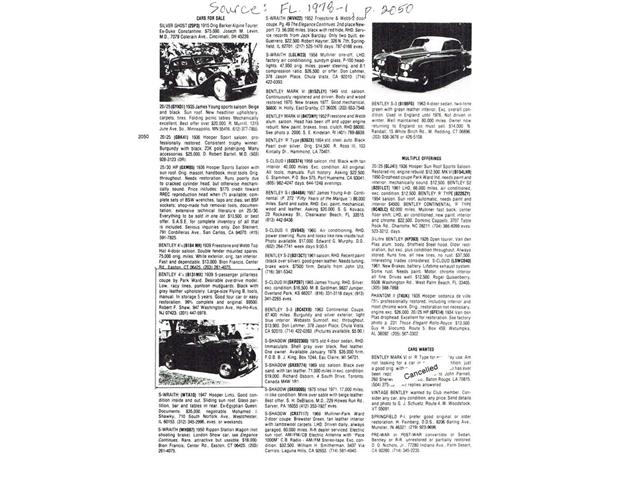 1939 Bentley Antique (CC-1136414) for sale in Santa Barbara, California