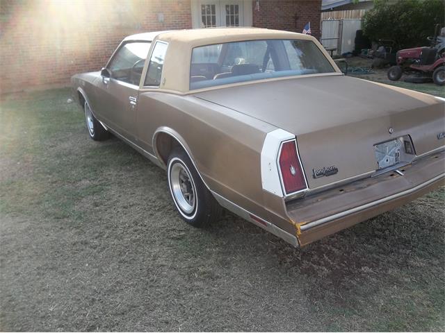 1982 Chevrolet Monte Carlo (CC-1137098) for sale in Wichita Falls, Texas