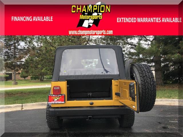 2003 Jeep Wrangler (CC-1138323) for sale in Crestwood, Illinois