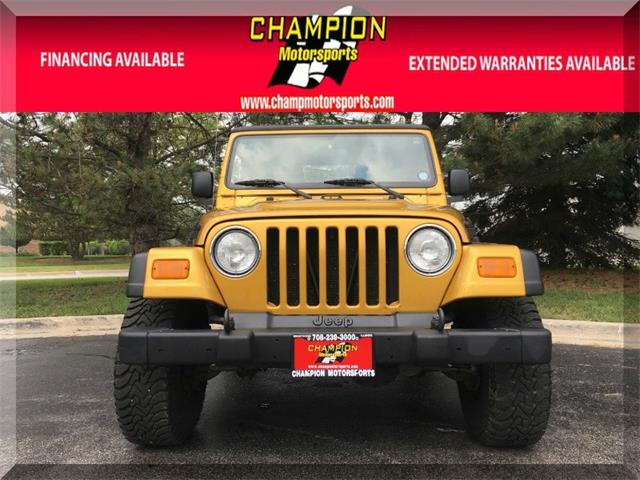 2003 Jeep Wrangler (CC-1138323) for sale in Crestwood, Illinois