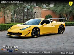 2010 Ferrari 458 Italia (CC-1138693) for sale in Palm Desert , California