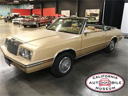 1985 Chrysler LeBaron (CC-1139579) for sale in Sacramento, California