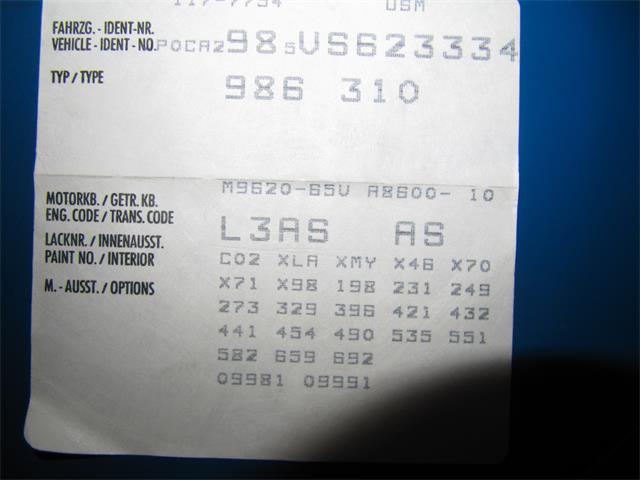 1997 Porsche Boxster (CC-1141316) for sale in Omaha, Nebraska