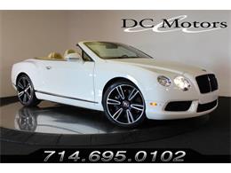 2013 Bentley Continental GT (CC-1142044) for sale in Anaheim, California