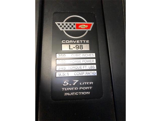 1987 Chevrolet Corvette (CC-1142417) for sale in Milford City, Connecticut