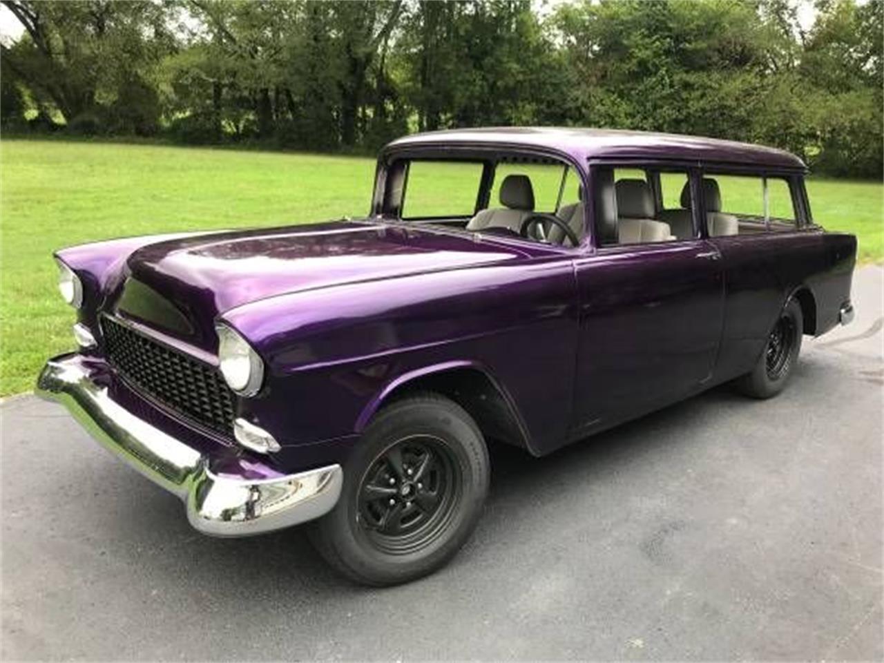 For Sale: 1955 Chevrolet Station Wagon in Cadillac, Michigan.