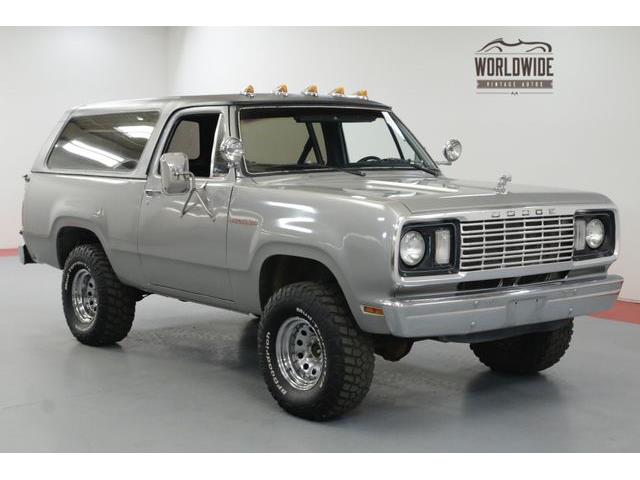 1978 Dodge Ramcharger (CC-1144656) for sale in Denver , Colorado